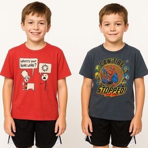 Bundle of three boys large clothes worn shorts to top size large